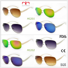 Lunettes de soleil en métal de conception de mode les plus récentes de 2015 (MI201 et MI202)